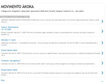 Tablet Screenshot of movimentoakoka.blogspot.com