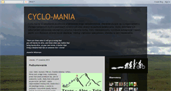 Desktop Screenshot of cyclo-mania.blogspot.com