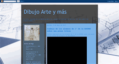 Desktop Screenshot of dibujoarteymas.blogspot.com