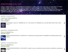 Tablet Screenshot of andromedalive.blogspot.com