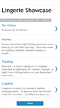 Mobile Screenshot of lingerieshowcase.blogspot.com