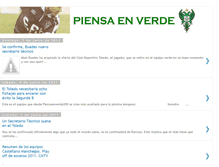 Tablet Screenshot of piensaenverde200.blogspot.com