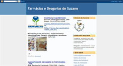 Desktop Screenshot of farmaciasdesuzano.blogspot.com