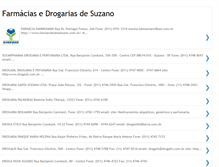 Tablet Screenshot of farmaciasdesuzano.blogspot.com