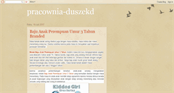 Desktop Screenshot of pracownia-duszekd.blogspot.com