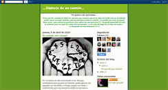 Desktop Screenshot of historiade1cuento.blogspot.com