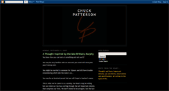 Desktop Screenshot of chuckpatterson.blogspot.com