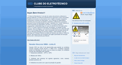 Desktop Screenshot of clubedoeletrotecnico.blogspot.com