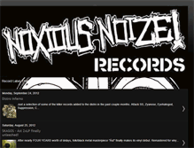 Tablet Screenshot of noxiousnoize.blogspot.com