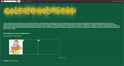 Desktop Screenshot of colegioholmberg.blogspot.com