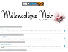 Tablet Screenshot of melancoliquenoir.blogspot.com