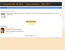 Tablet Screenshot of muscasajuaneca2.blogspot.com