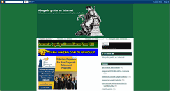 Desktop Screenshot of abogadogratis01.blogspot.com