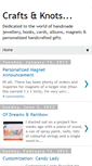 Mobile Screenshot of craftsnknots.blogspot.com