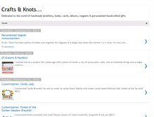 Tablet Screenshot of craftsnknots.blogspot.com