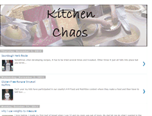Tablet Screenshot of chaos-in-the-kitchen.blogspot.com