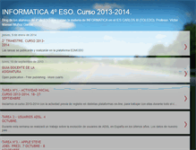 Tablet Screenshot of profesorinformaticacuartoeso.blogspot.com