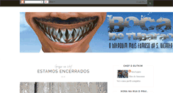 Desktop Screenshot of bocadetubarao.blogspot.com