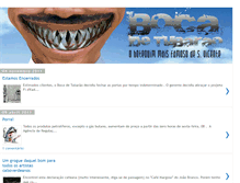 Tablet Screenshot of bocadetubarao.blogspot.com