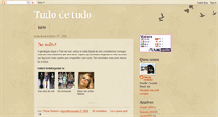 Desktop Screenshot of patyteotudodetudo.blogspot.com