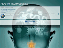 Tablet Screenshot of healthytechonolgies.blogspot.com