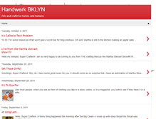 Tablet Screenshot of handwerkbklyn.blogspot.com