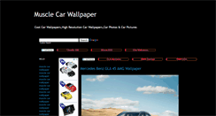 Desktop Screenshot of musclecarswallpaper.blogspot.com