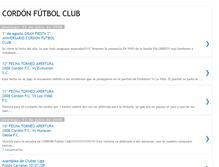 Tablet Screenshot of cordon-futbolclub.blogspot.com