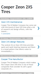Mobile Screenshot of cooperzeon2xstires.blogspot.com