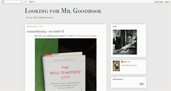 Desktop Screenshot of lookingformrgoodbook.blogspot.com