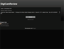 Tablet Screenshot of digicamreview.blogspot.com