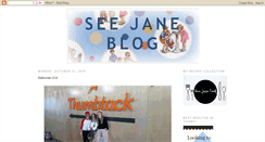 Desktop Screenshot of cjaneblog.blogspot.com
