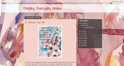 Desktop Screenshot of findingeverydaygrace.blogspot.com