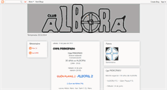 Desktop Screenshot of clubalbora.blogspot.com