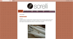 Desktop Screenshot of lojasorelli.blogspot.com