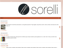 Tablet Screenshot of lojasorelli.blogspot.com