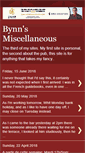 Mobile Screenshot of mymiscellaneous-bynbrynman.blogspot.com