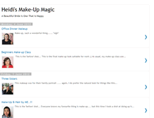 Tablet Screenshot of makeup-magic.blogspot.com