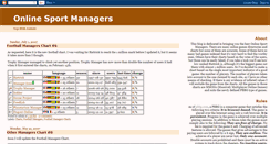 Desktop Screenshot of onlinesportmanagers.blogspot.com