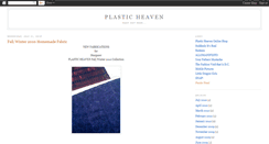 Desktop Screenshot of plasticheaven.blogspot.com