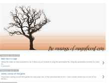 Tablet Screenshot of magnificenterin.blogspot.com