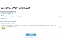 Tablet Screenshot of nowsharecash.blogspot.com