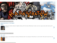 Tablet Screenshot of markustration.blogspot.com