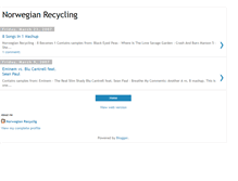 Tablet Screenshot of norwegianrecycling.blogspot.com