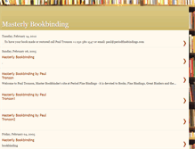 Tablet Screenshot of book-binding.blogspot.com