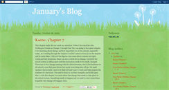 Desktop Screenshot of januarygallagher.blogspot.com