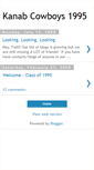Mobile Screenshot of kanabcowboys1995.blogspot.com