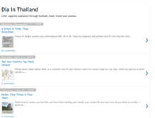 Tablet Screenshot of diainthailand.blogspot.com