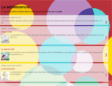 Tablet Screenshot of lavidadeadolescentes.blogspot.com