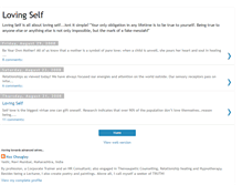 Tablet Screenshot of lovingself.blogspot.com